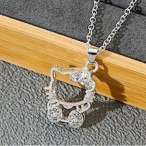 Hello Kitty, silver necklace
